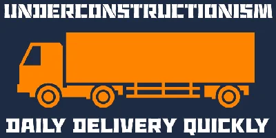 Underconstructionism Font