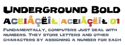 Underground Font