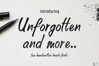 Unforgotten Font