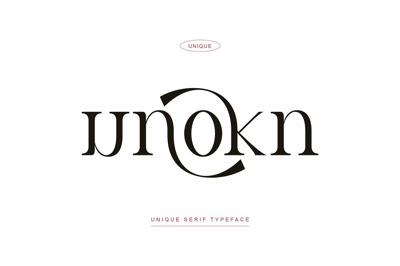 Unokn Serif Typeface Free Download