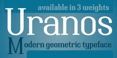 Uranos Font