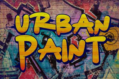 Urban Paint - Display Font Free Download