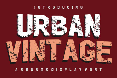 Urban Vintage Font