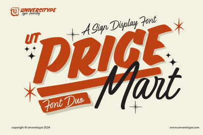 UT Pricemart Font Duo Free Download