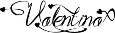 Valentina 4 Font