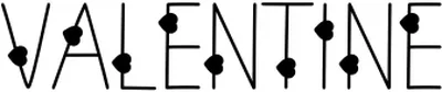 Valentine 3 Font