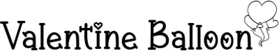 Valentine Balloon Font