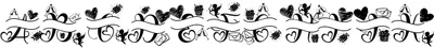 Valentine Delion Monogram Font