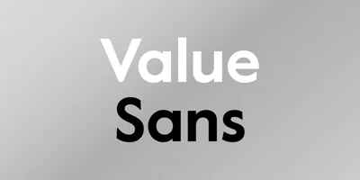 Value Sans Variable Font