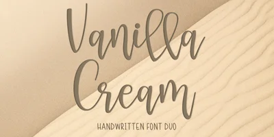 Vanilla Cream Font