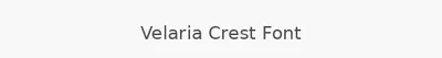 Velaria Crest Font
