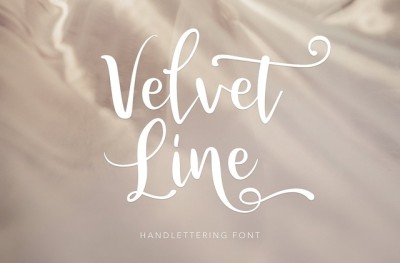 Velvet Line Font