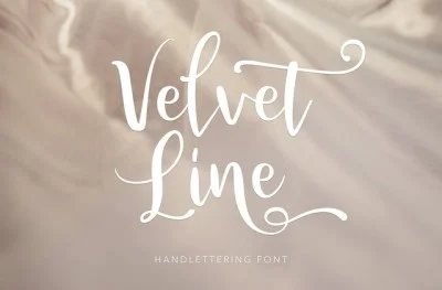 Velvet Line Font
