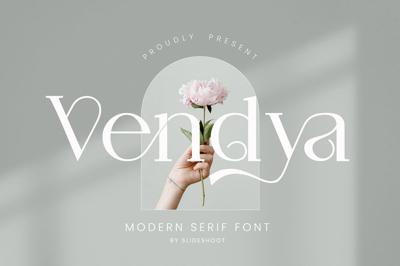 Vendya Modern Serif Font Free Download