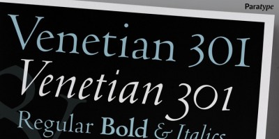 Venetian 301 Font