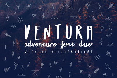 Ventura: Outdoor Adventure Font Duo Free Download