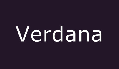 Verdana Free Download