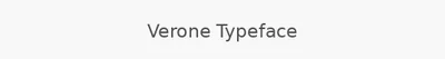 Verone Typeface