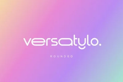 Versatylo Rounded - Logo Font