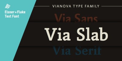 Vianova Slab Pro Font