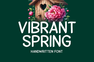 Vibrant Spring Typeface Free Download