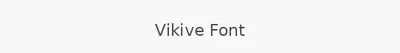 Vikive Font