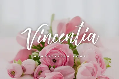 Vincentia Handstylish Font Free Download