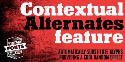 Vintage Fonts Collection