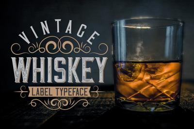 Vintage Whiskey Typeface Free Download