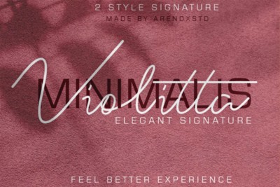 Violitta - Elegant Signature Font