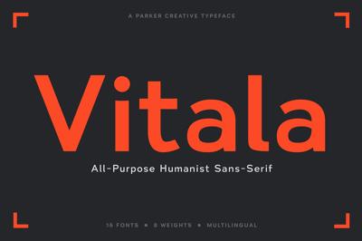 Vitala Humanist Sans-Serif Free Download