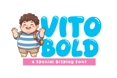 Vito Bold - Cozy & Display Font