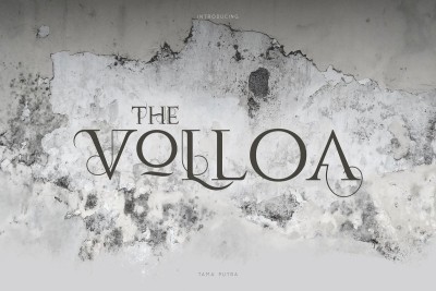 Volloa Decorative Font