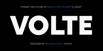 Volte Font