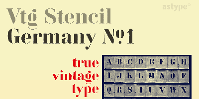 Vtg Stencil Germany No1 Free Download