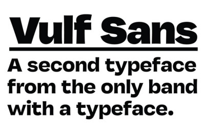 Vulf Sans Font