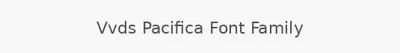 Vvds Pacifica Font Family