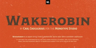 Wakerobin Font