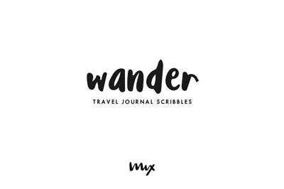 Wander — A Handwritten Font Free Download