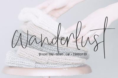 Wanderlust Font Trio Free Download