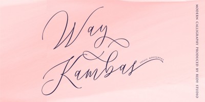 Way Kambas Font