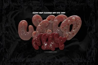 Weird Mary - Halloween Font