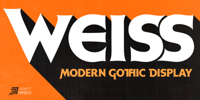 Weiss Modern Gothic Free Download