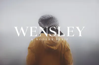 Wensley Modern Serif Font Family Free Download