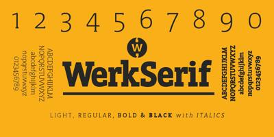 WerkSerif Free Download