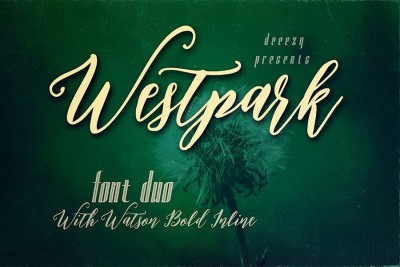 Westpark Script Font Duo