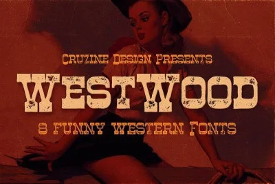 Westwood - Funny Western Font
