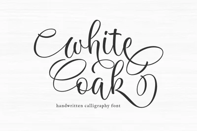 White Oak | Script Font with Swashes