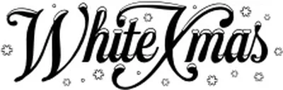 White Xmas Font