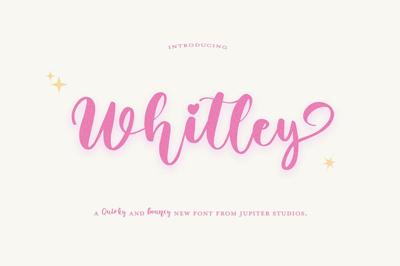 Whitley Script Font Free Download